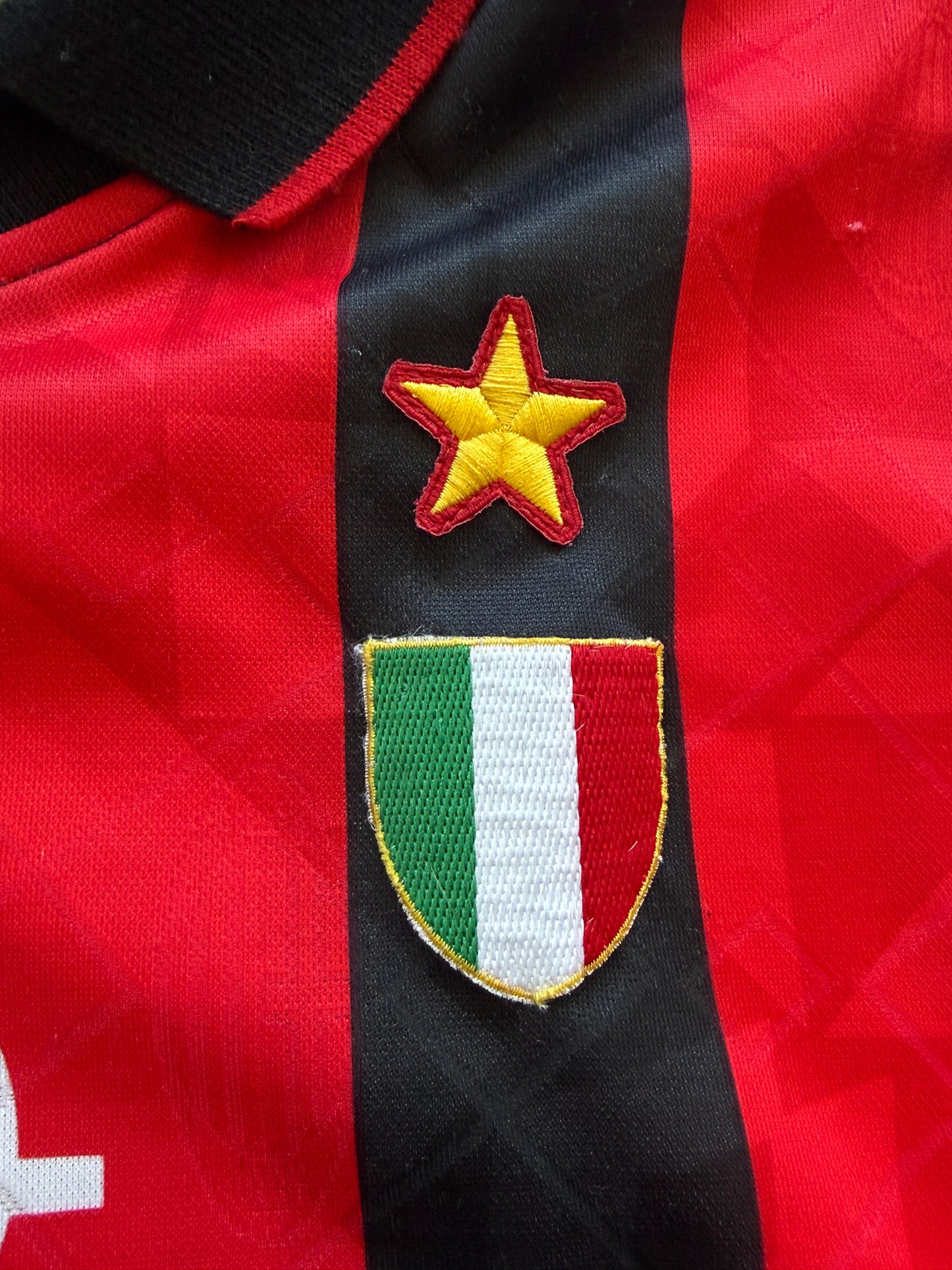 Milan 1994 1995 Home Longsleeve Jersey — L