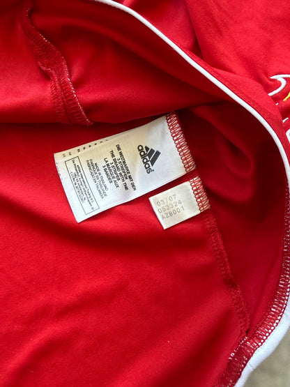 Liverpool 2006 2008 Home Longsleeve Jersey — Torres #9 XL