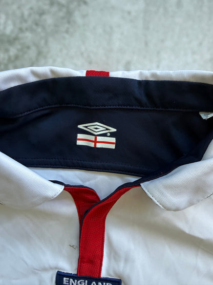 England 2003 2005 Home Jersey — Beckham #7 L