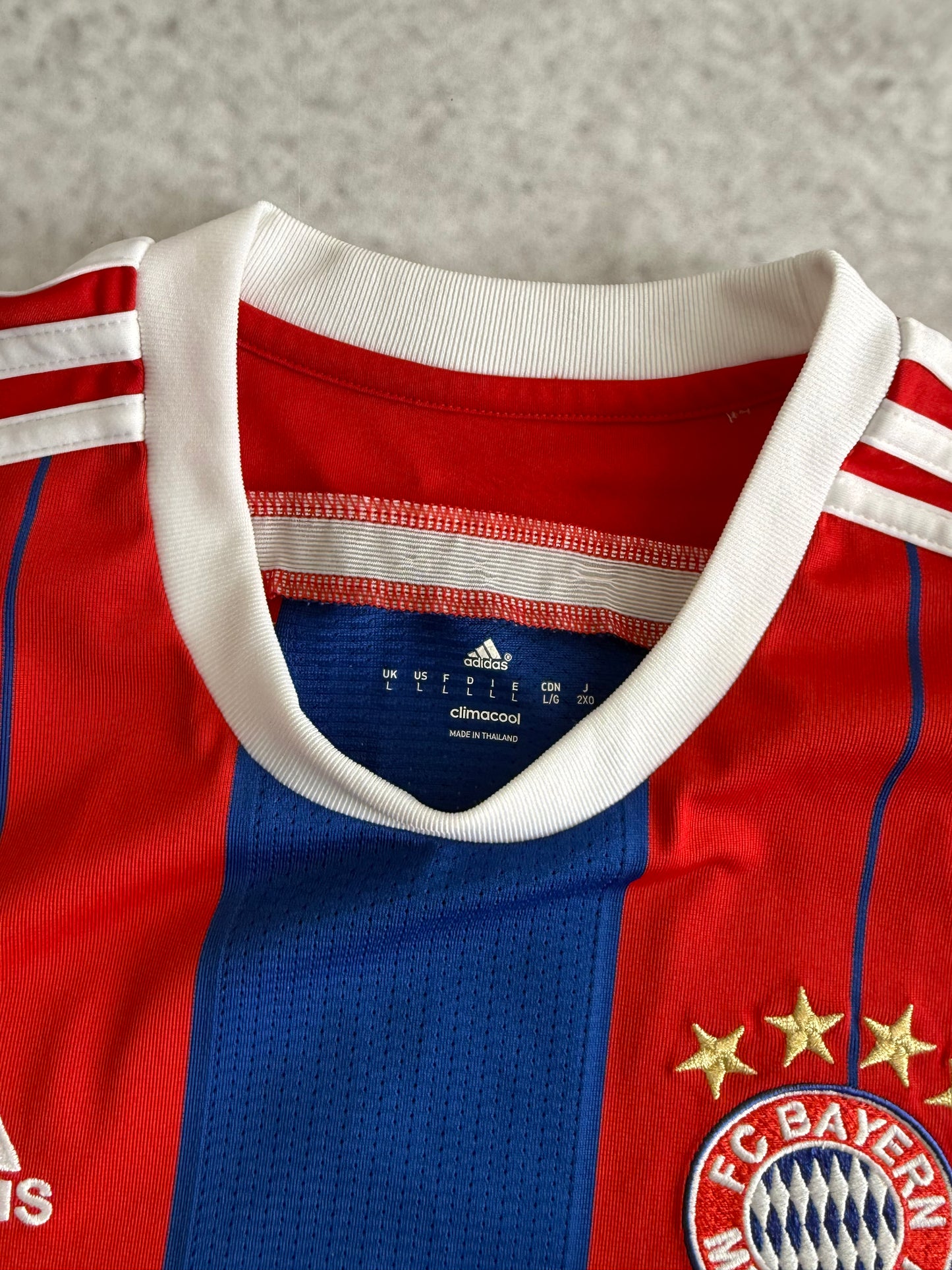 Bayern Munich 2014 2015 Home Jersey — L