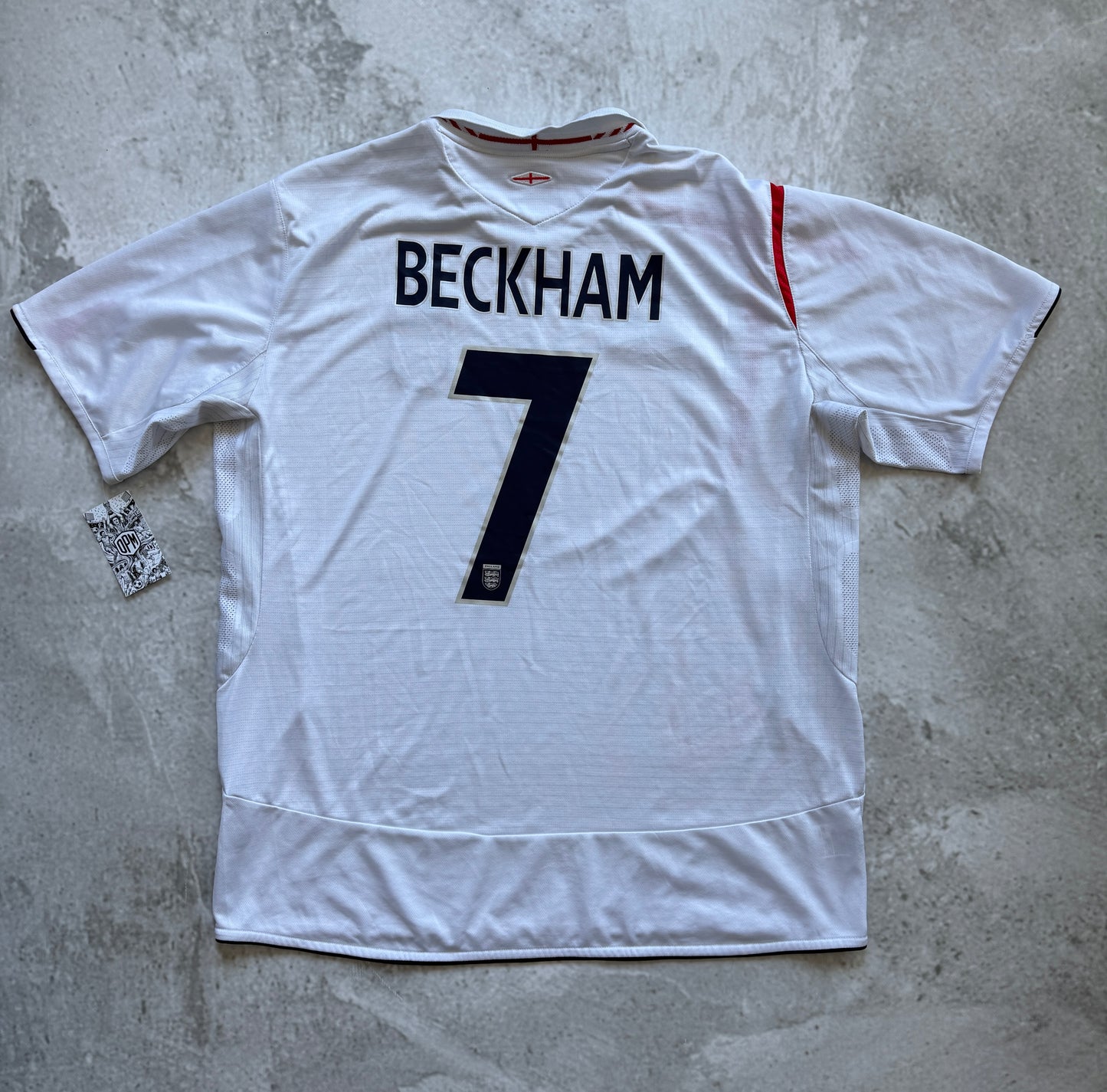 England 2006 2007 #7 Beckham — 2XL