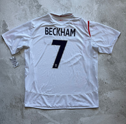 England 2006 2007 #7 Beckham — 2XL