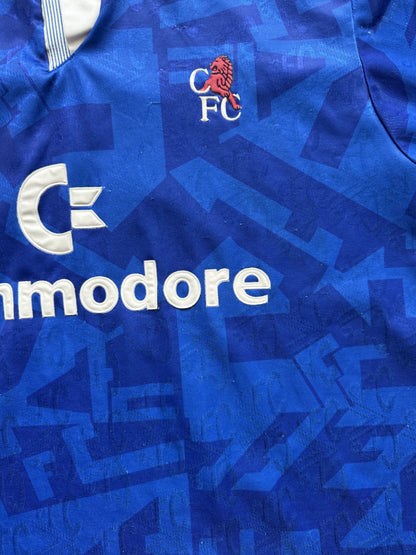 Chelsea 1991 1993 Home Jersey — L