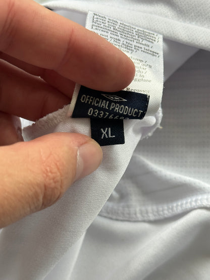 England 2005 2007 Home Jersey — Beckham #7 XL