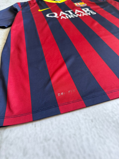 Barcelona 2013 2014 Home Jersey — XL
