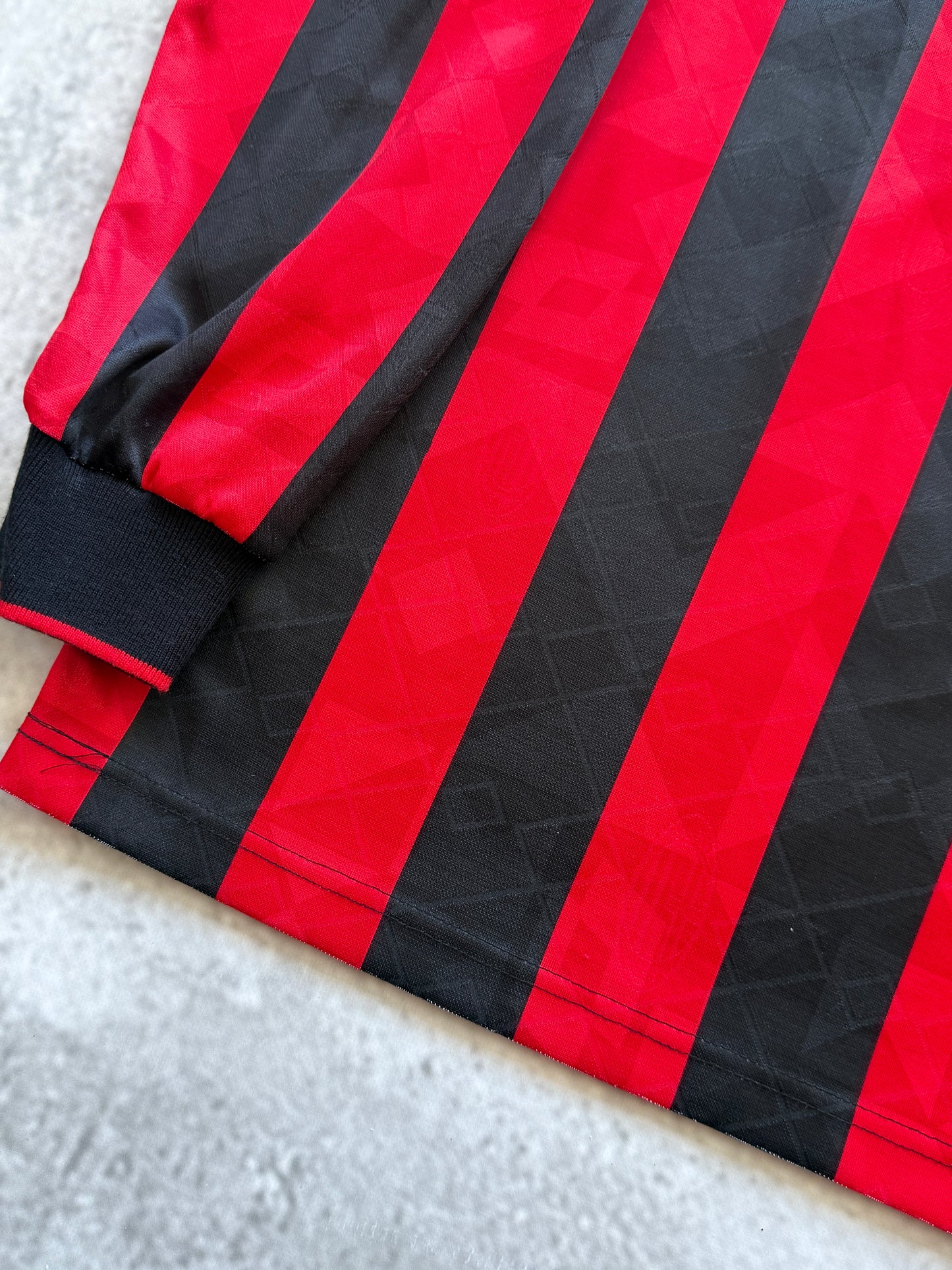 Milan 1994 1995 Home Longsleeve Jersey — L