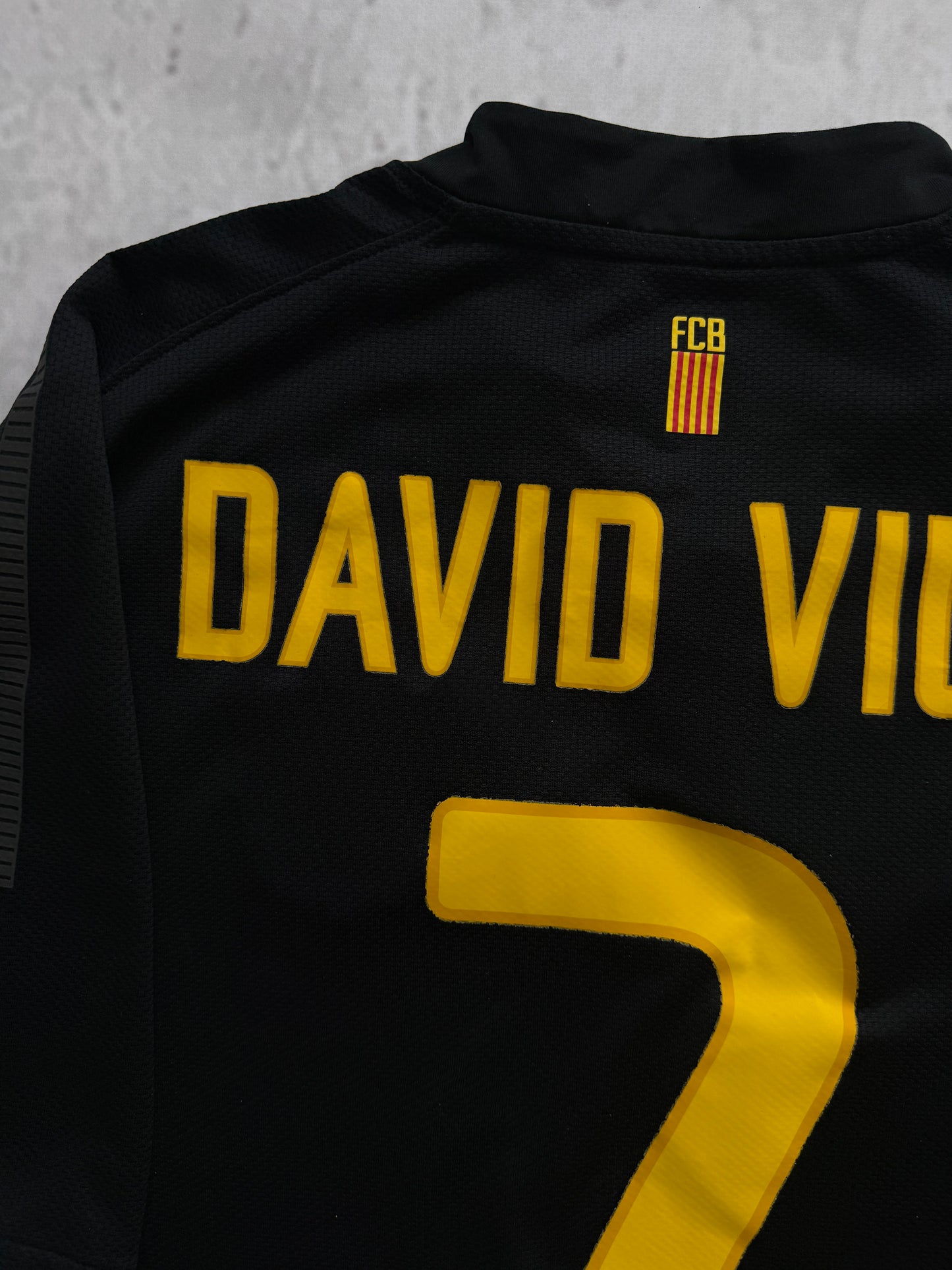 Barcelona 2011 2012 Away Jersey — David Villa #7 L