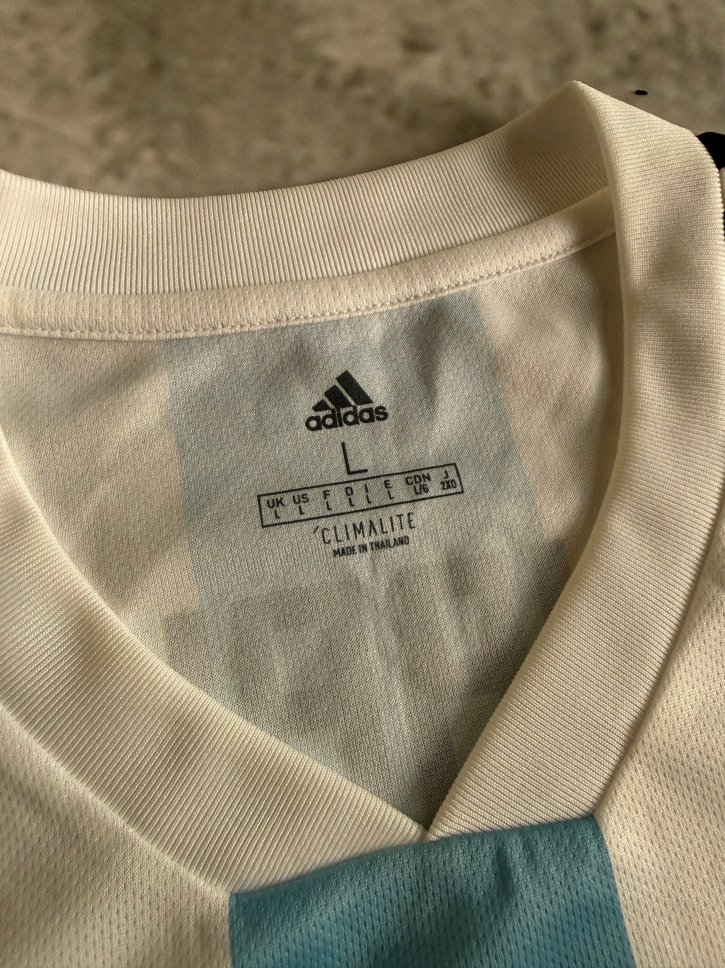 Argentina 2018 2019 Home Jersey — Dybala #21 L