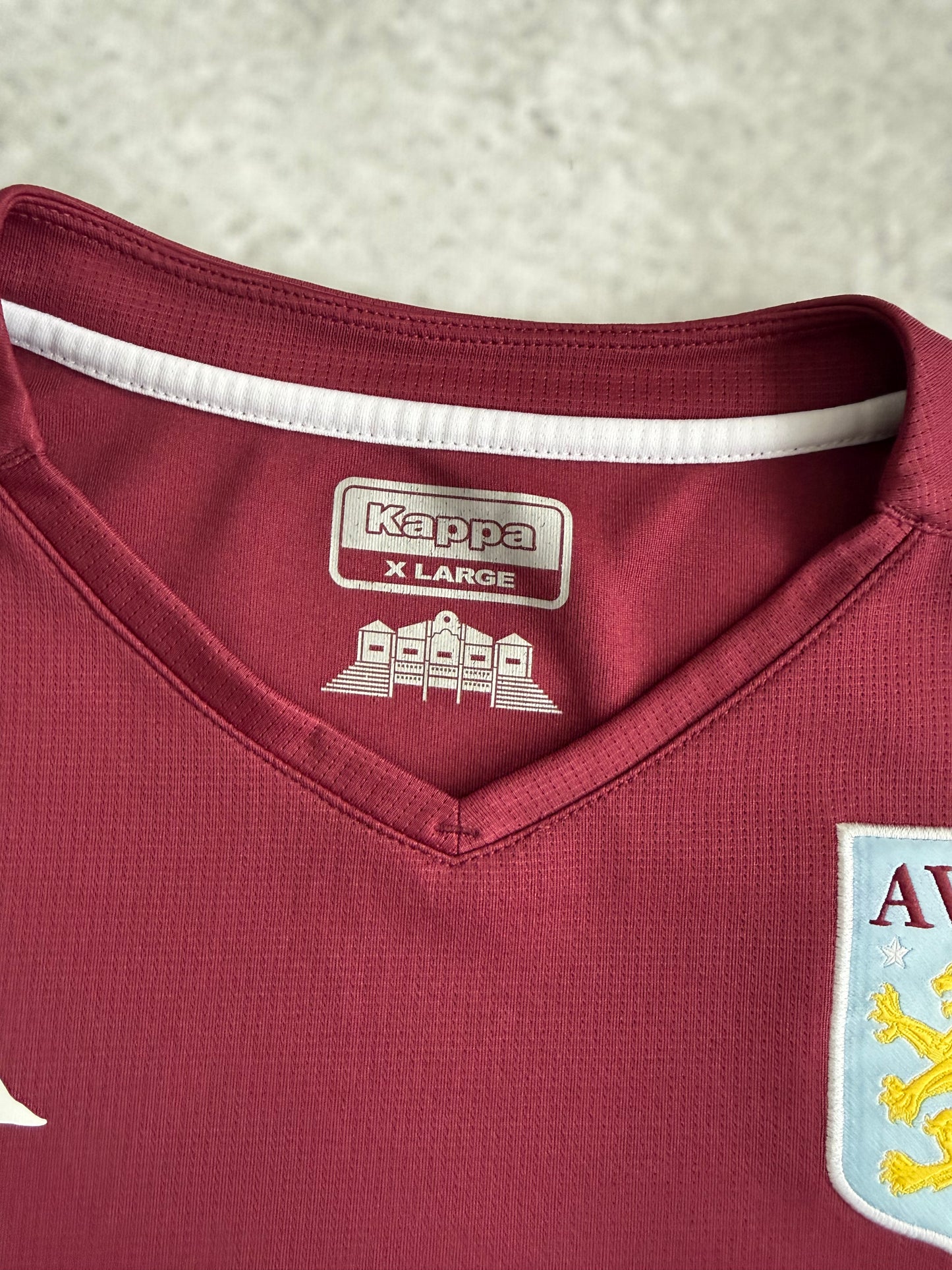 Aston Villa 2019 2020 Home Jersey — XL