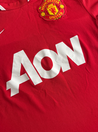 Manchester United 2011 2012 Home Jersey — S