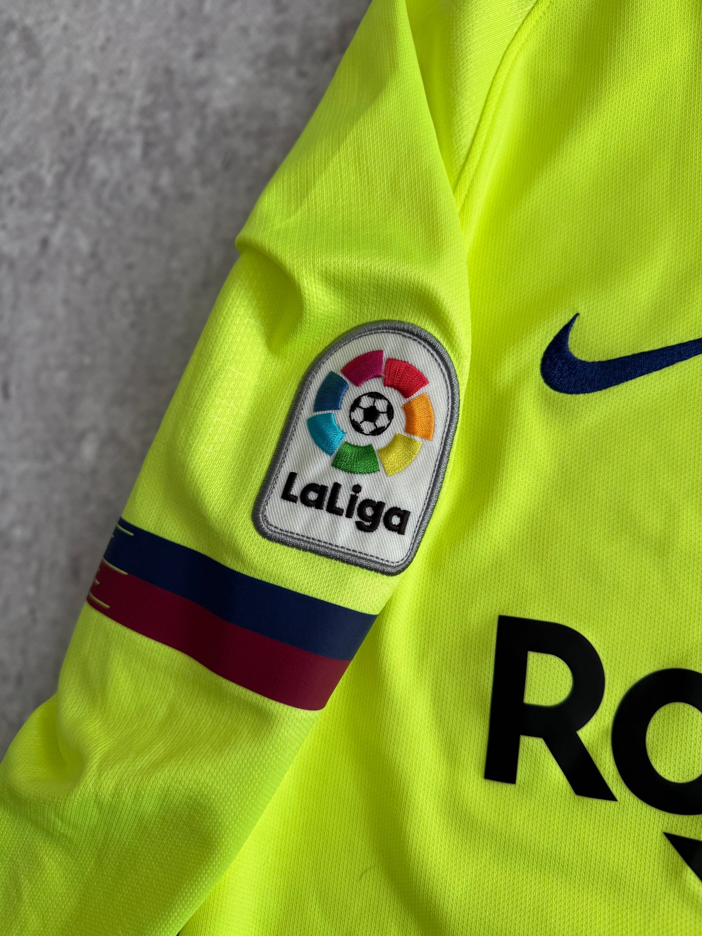 Barcelona 2018 2019 Away Longsleeve Jersey — S