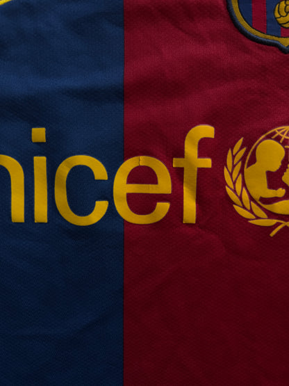 Barcelona 2008 2009 Home Jersey — S