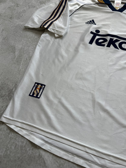Real Madrid 1998 2000 Home Jersey — L