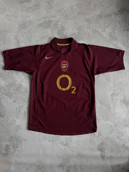 Arsenal 2005 2006 Home Jersey — L