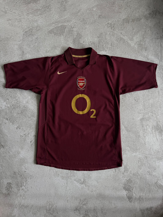 Arsenal 2005 2006 Home Jersey — L