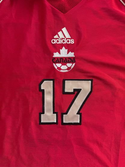 Canada 2000 Home Jersey — Paul Peschisolido #17 XL