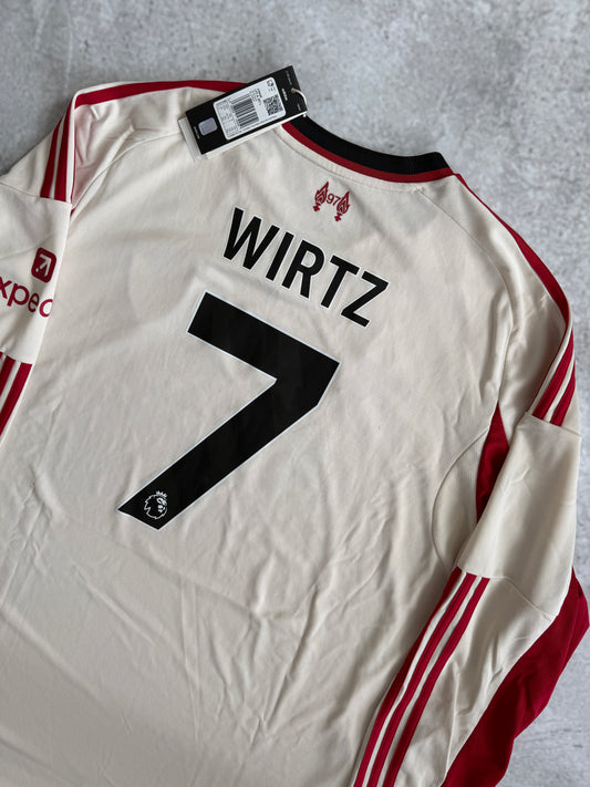 Liverpool 2025 2026 Away Jersey - Wirtz #7 2XL