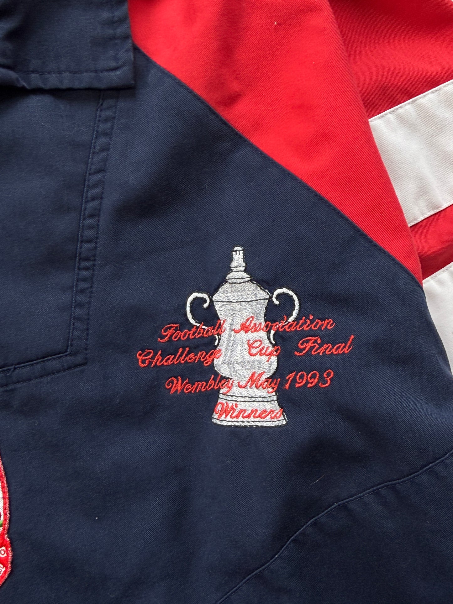 Arsenal Drill Jacket 90s — M