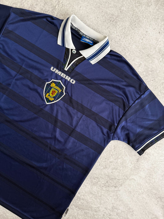 Scotland 1996 1998 Home Jersey — XL