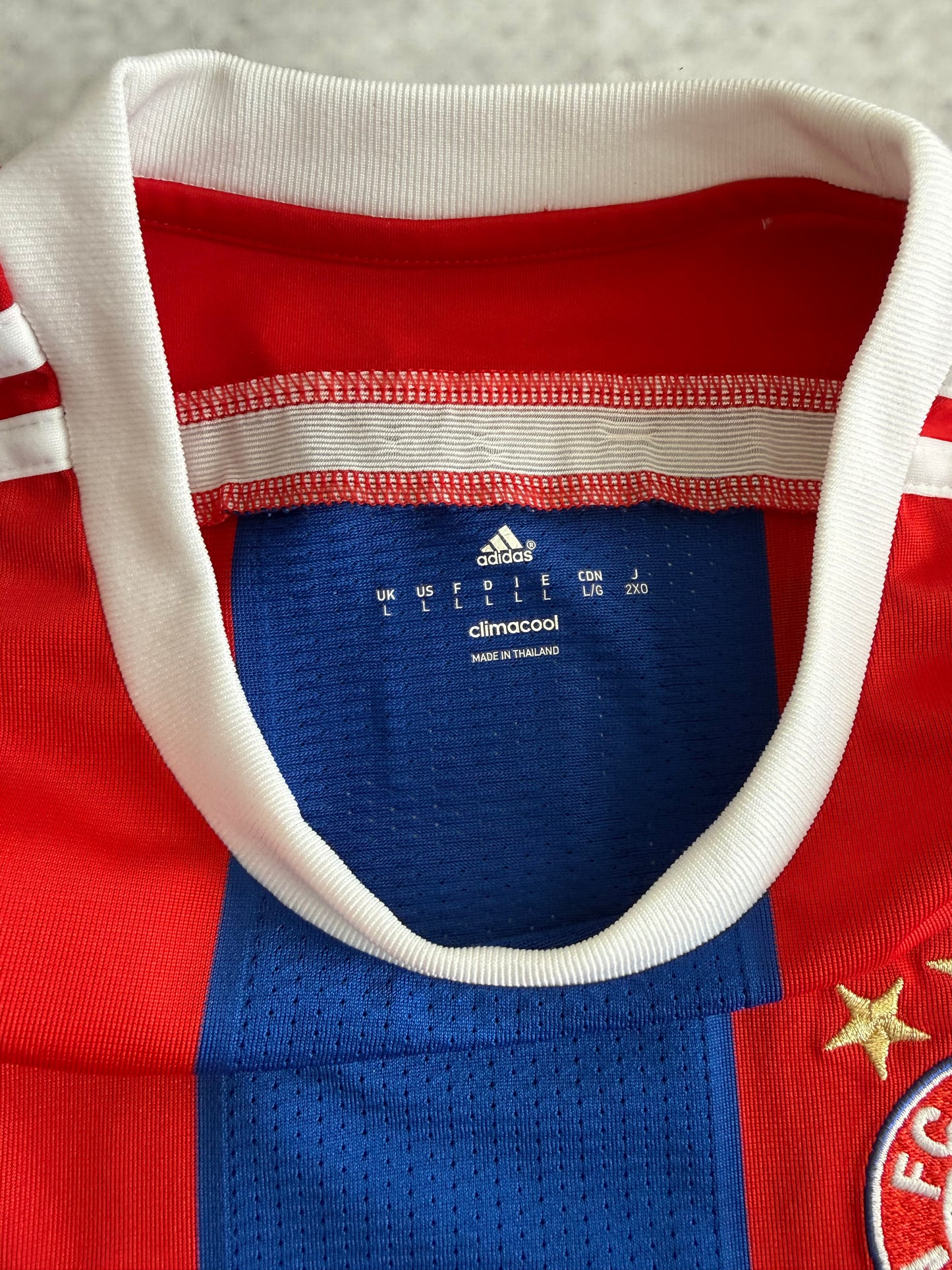 Bayern Munich 2014 2015 Home Jersey — L