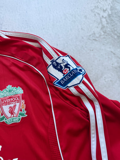 Liverpool 2006 2008 Home Longsleeve Jersey — Torres #9 XL