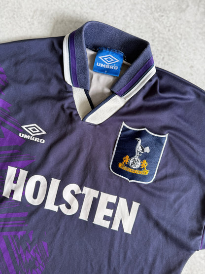 Tottenham Hotspur 1994 1995 Away Jersey — Klinsmann #18 M