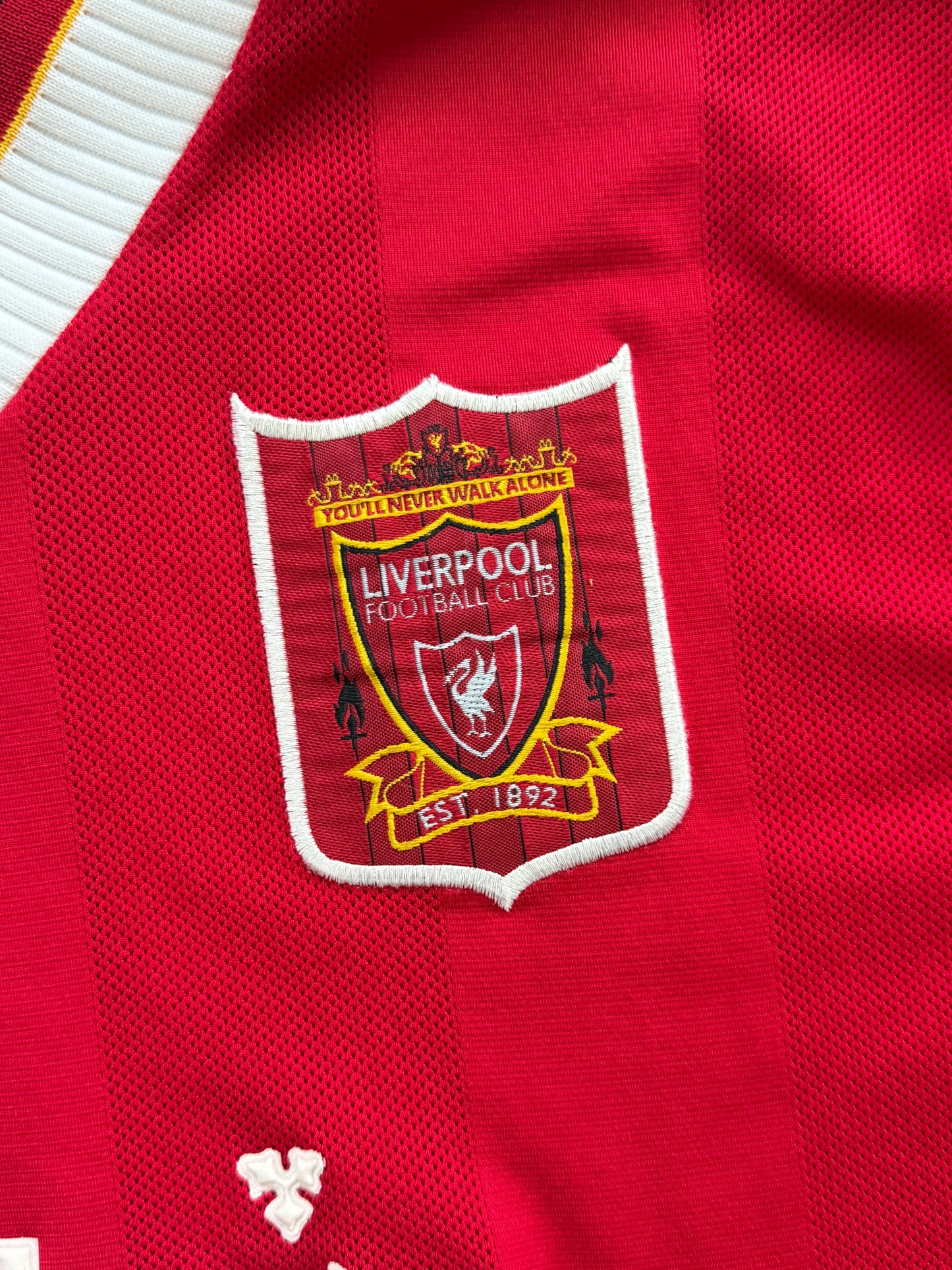 Liverpool 1995 1996 Home Jersey — XL