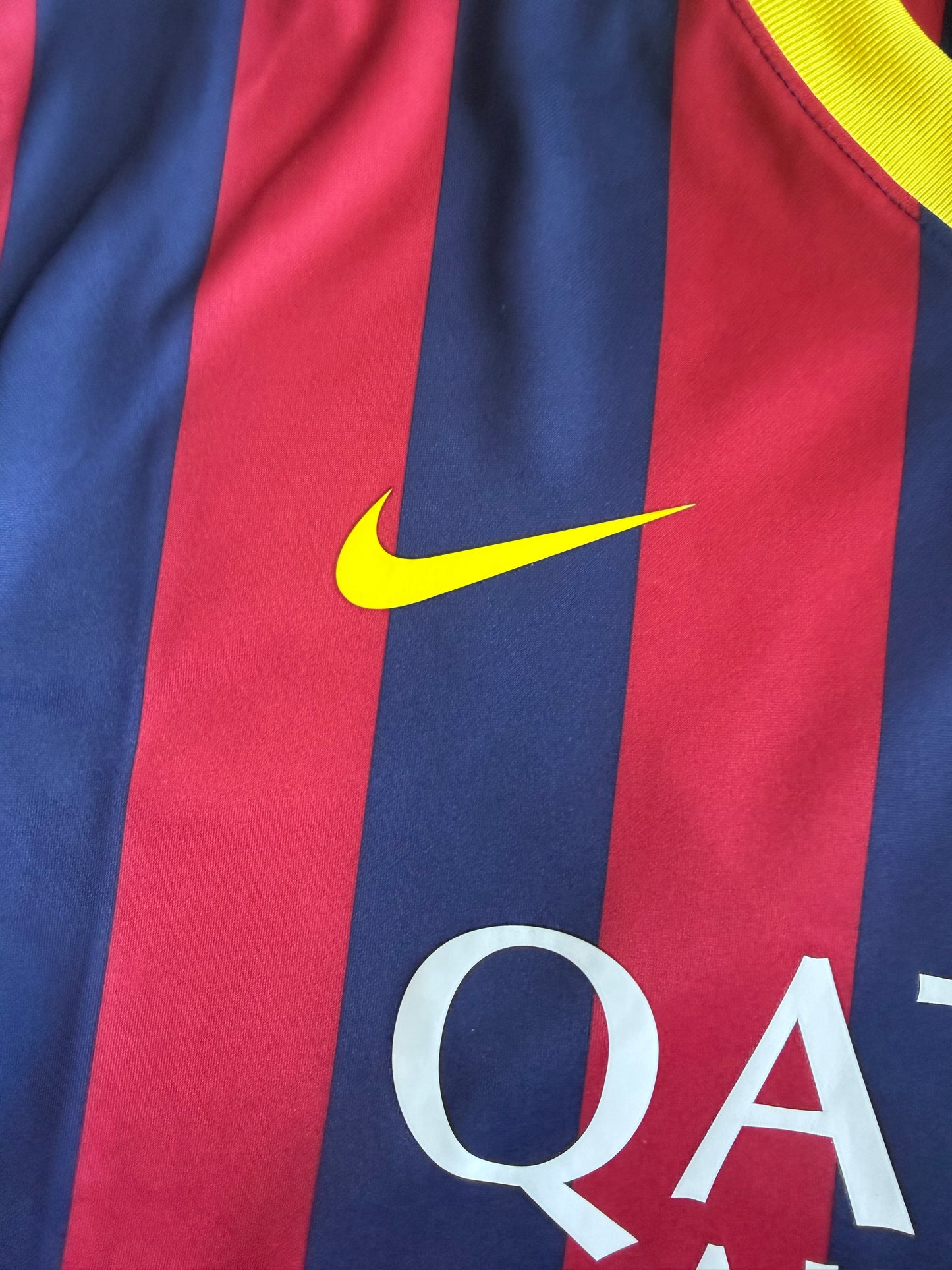 Barcelona 2013 2014 Home Jersey — XL