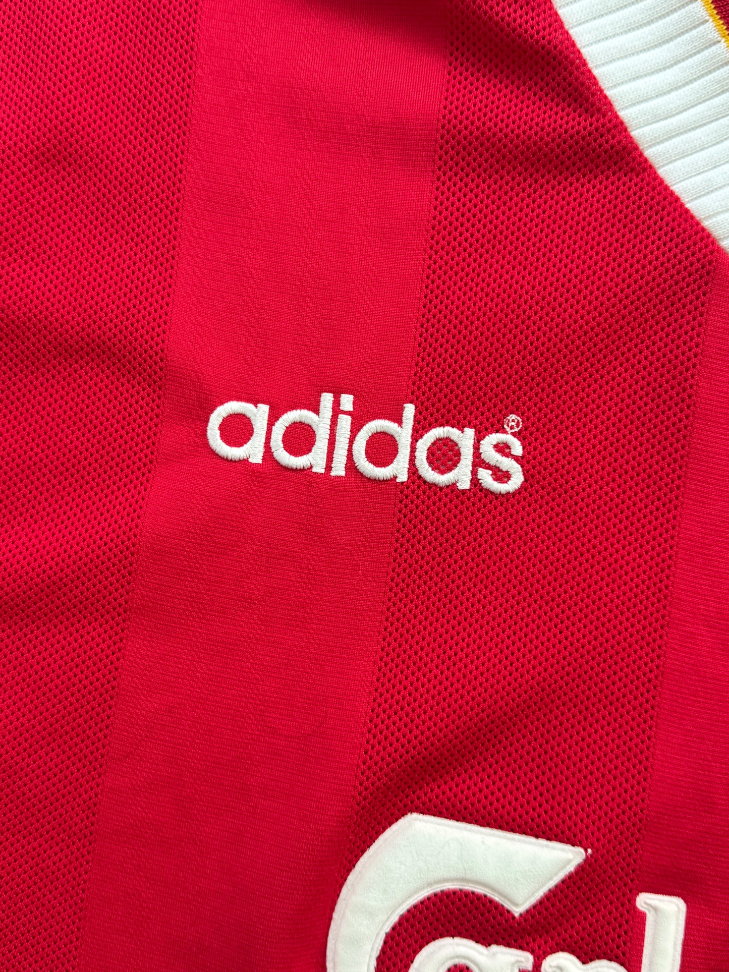 Liverpool 1995 1996 Home Jersey — XL
