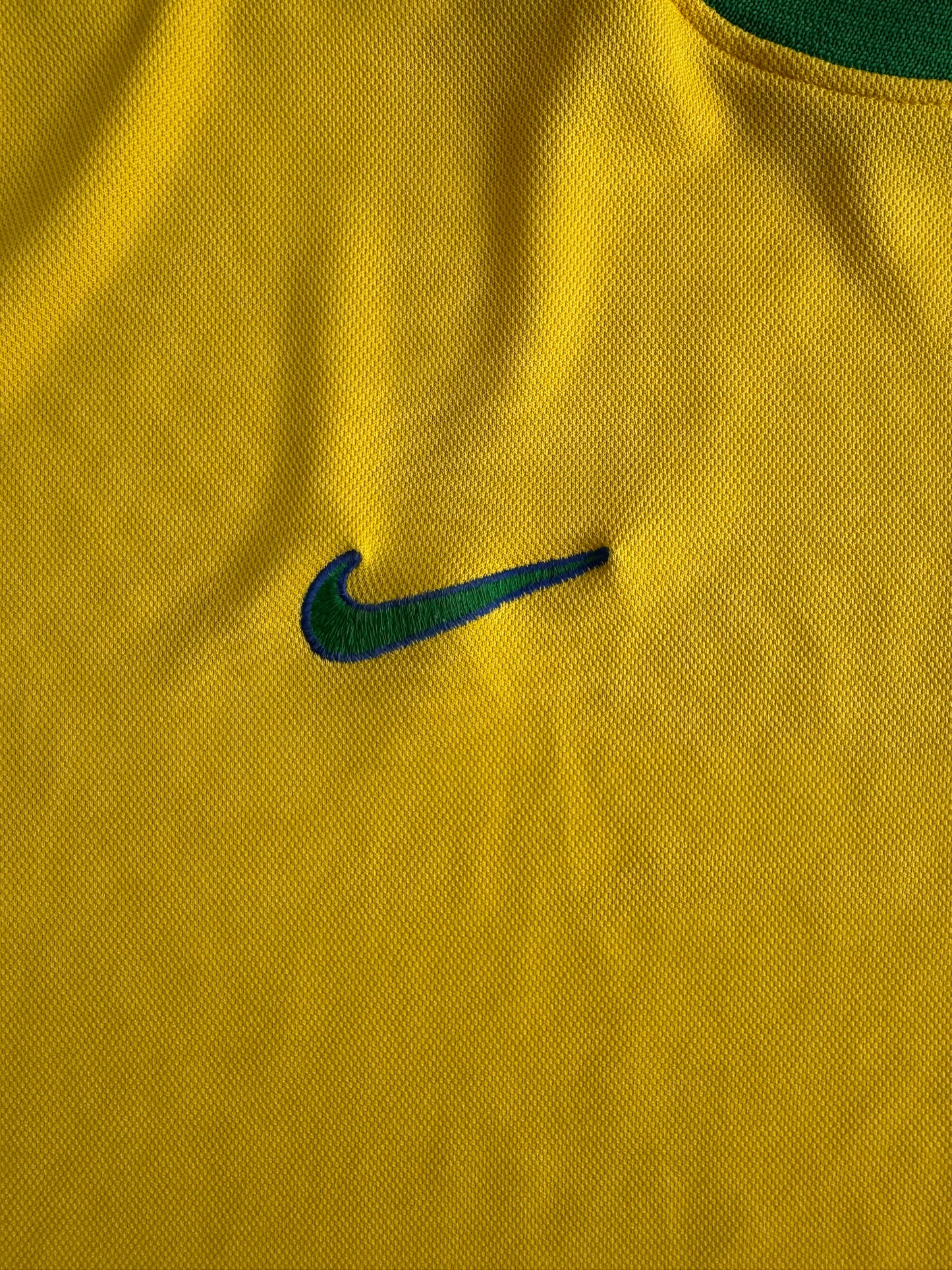 Brazil 1998 1999 2000 Home Jersey — XL