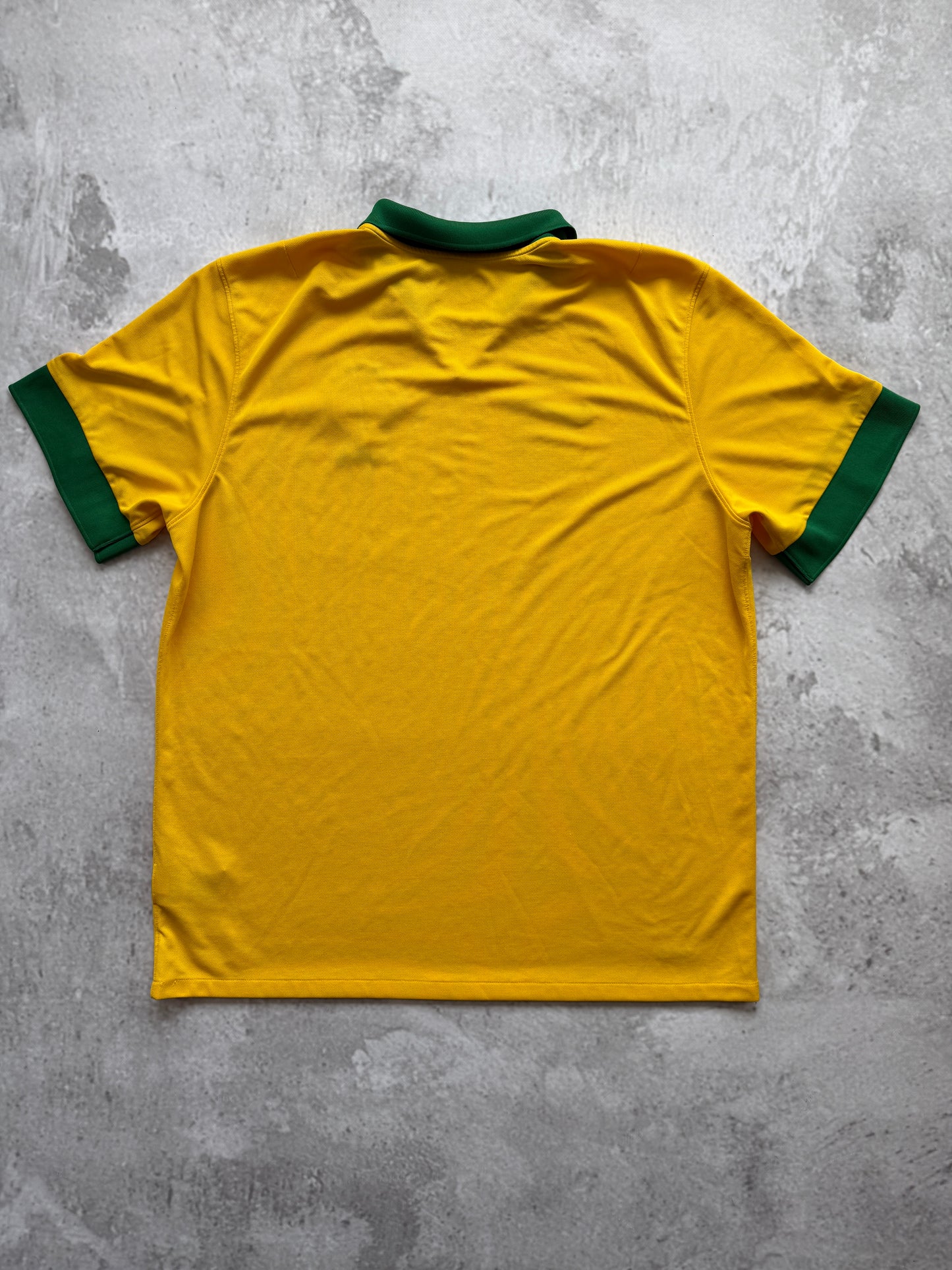 Brazil 2013 2014 Home Jersey — 2XL