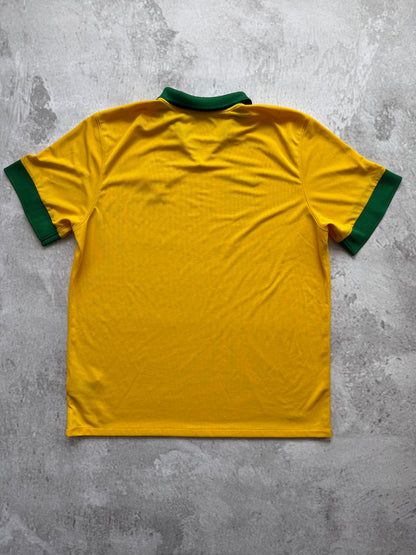 Brazil 2013 2014 Home Jersey — 2XL