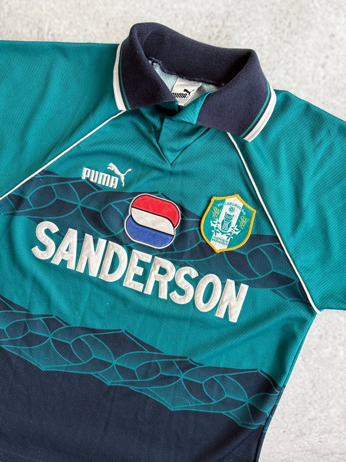 Sheffield Wednesday 1995 1997 Away Jersey — M