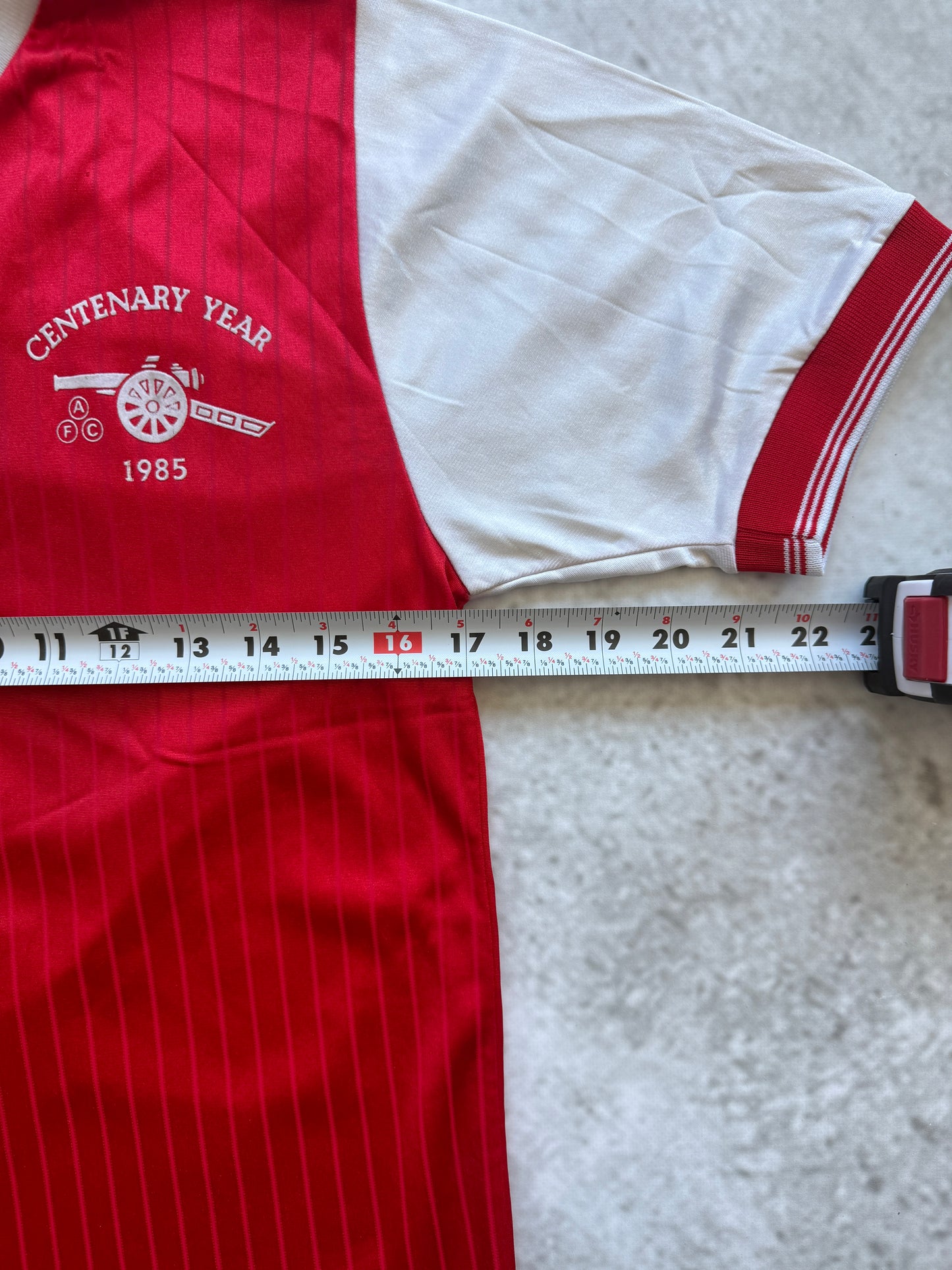 Arsenal 1984 1985 Home Jersey — S