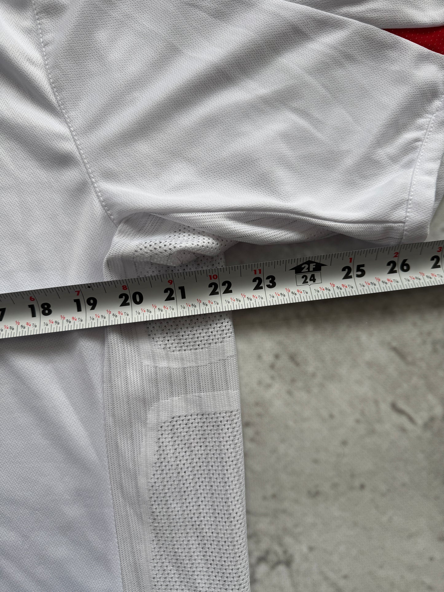 England 2005 2007 Home Jersey — Beckham #7 XL