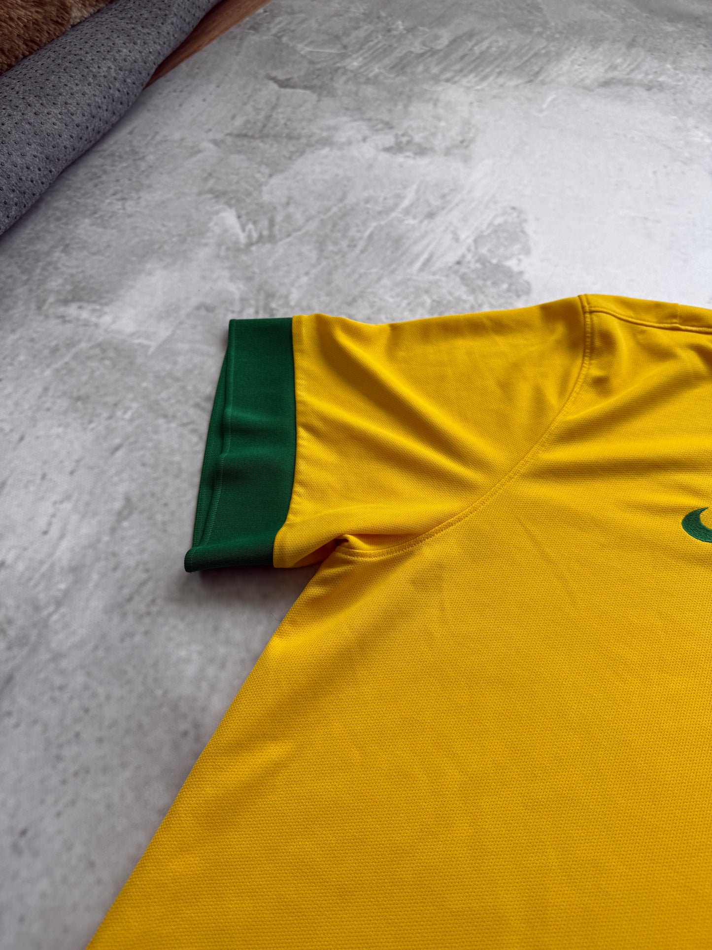 Brazil 2013 2014 Home Jersey — 2XL