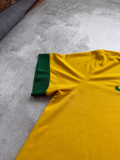 Brazil 2013 2014 Home Jersey — 2XL