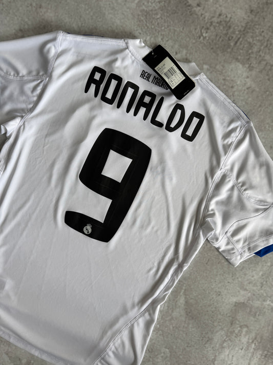 Real Madrid 2010 2011 Home Jersey — Ronaldo #9 M