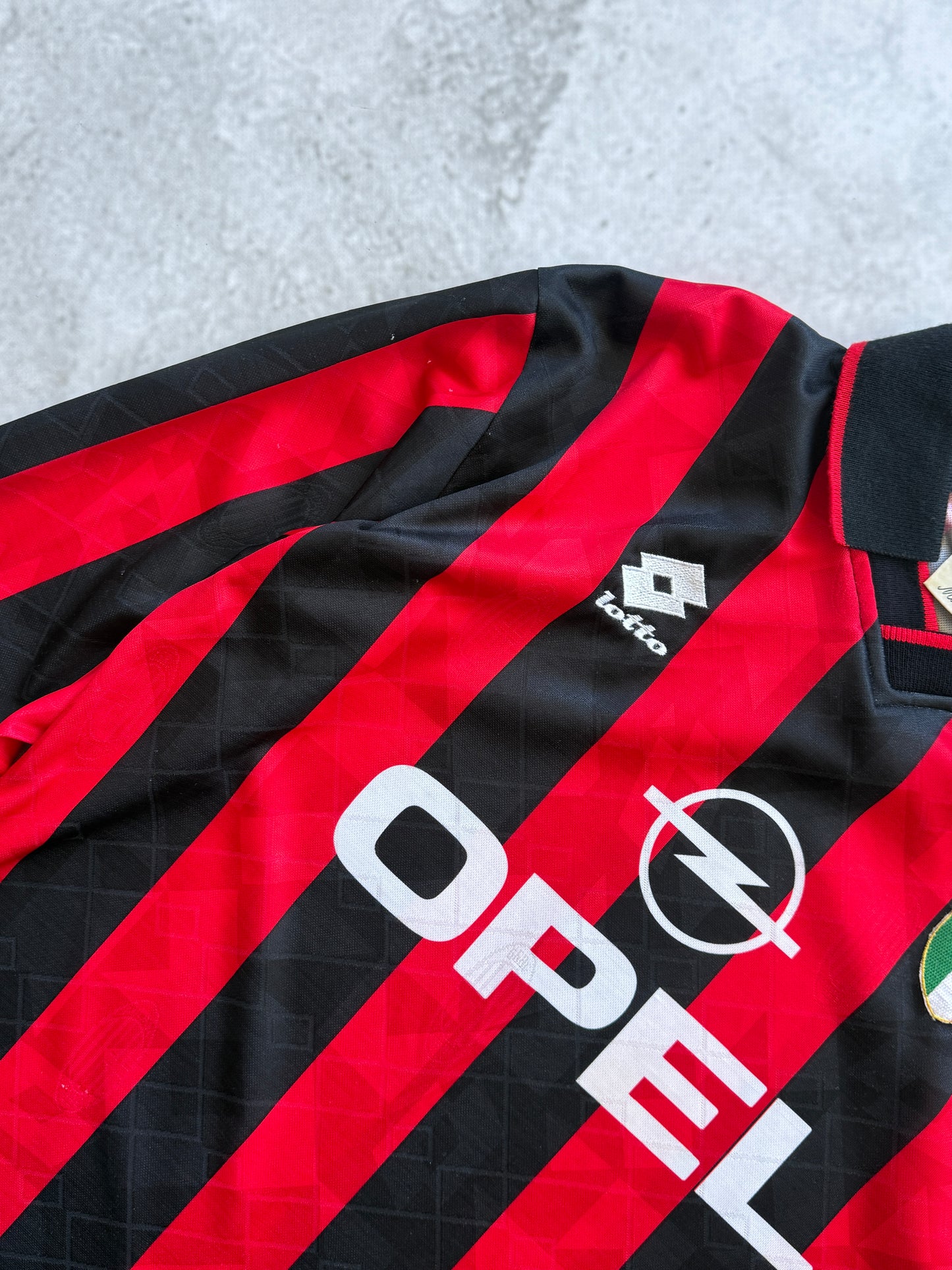 Milan 1994 1995 Home Longsleeve Jersey — L