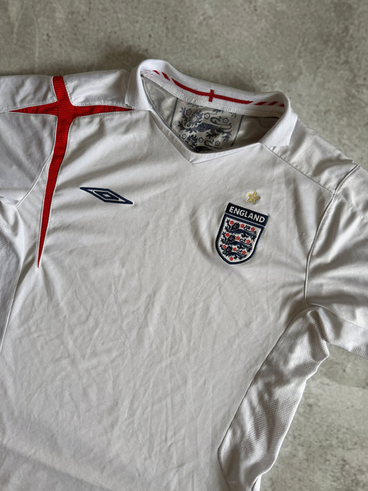 England 2005 2007 Home Jersey — L