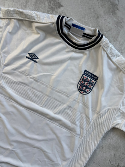 England 1999 2000 2001 Home Jersey — XL