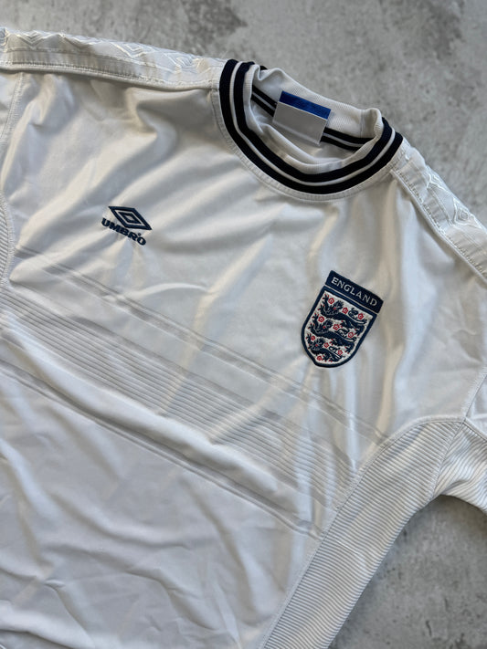 England 1999 2000 2001 Home Jersey — XL