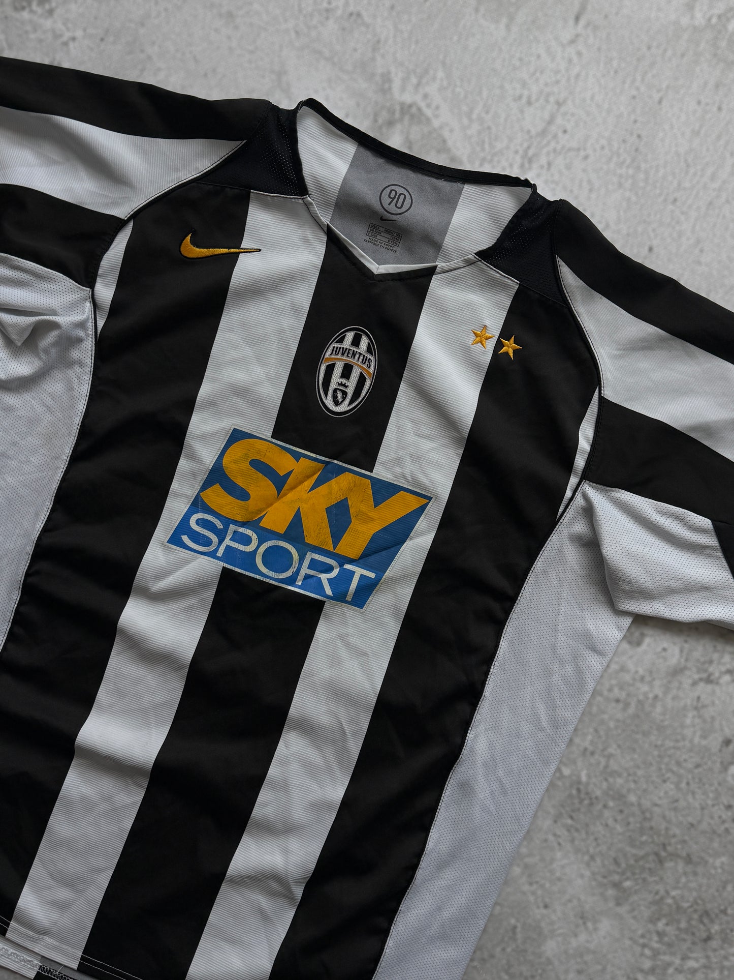 Juventus 2004 2005 Home Jersey — L