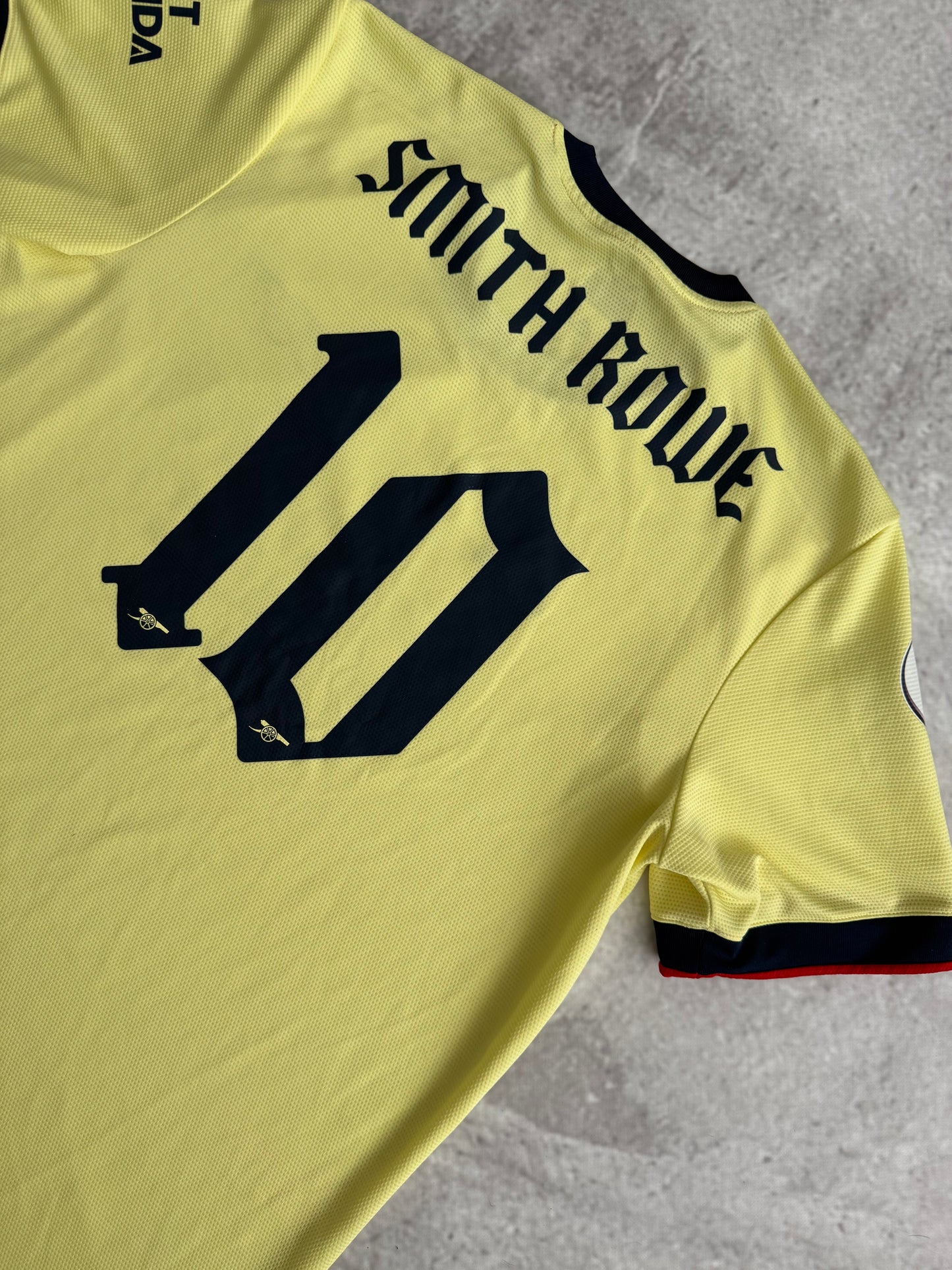 Arsenal 2021 2022 Away Jersey — Smith Rowe #10 XL