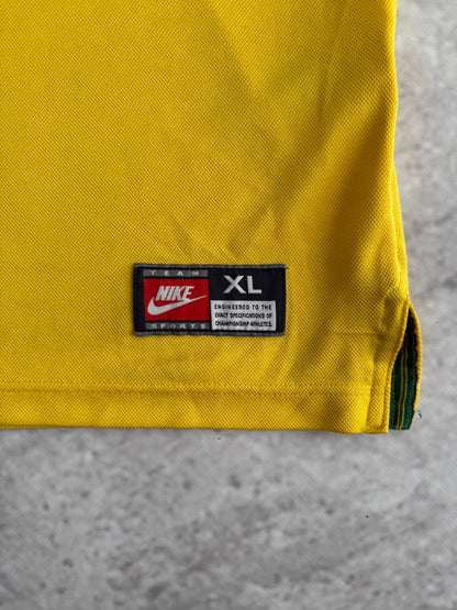 Brazil 1998 1999 2000 Home Jersey — XL