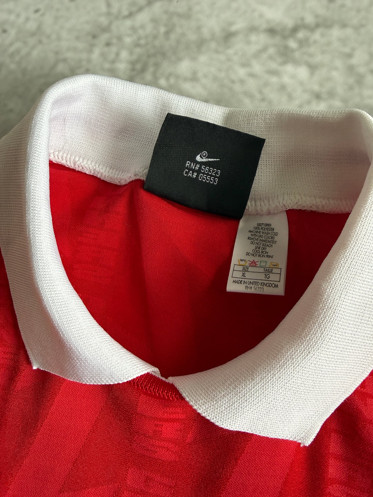 Arsenal 1994 1996 Home Jersey — XL