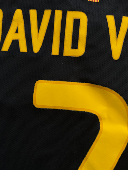 Barcelona 2011 2012 Away Jersey — David Villa #7 L