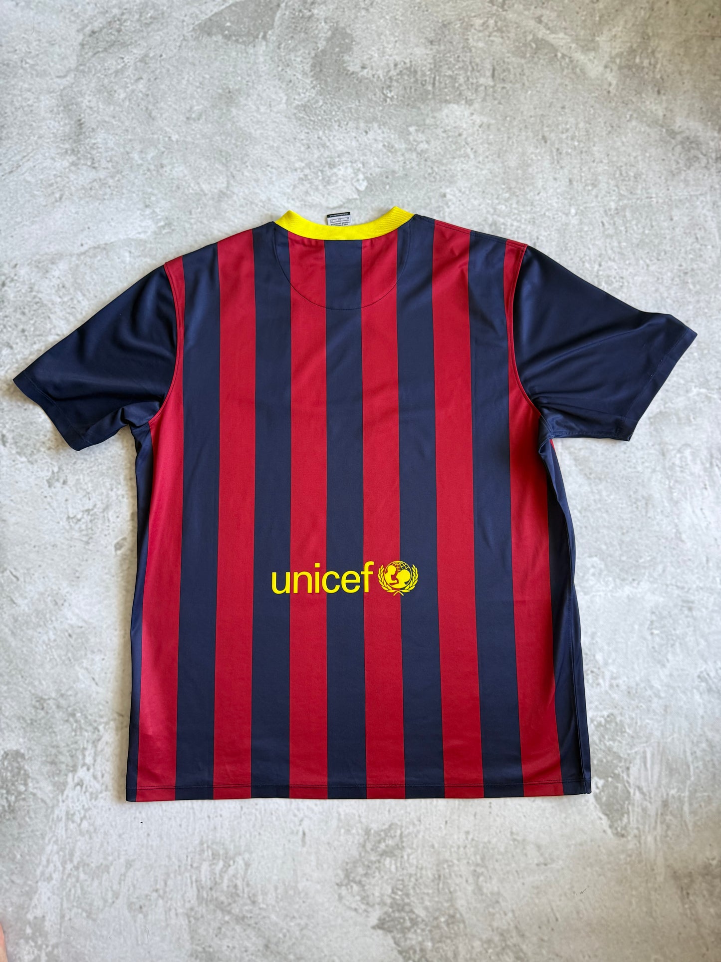 Barcelona 2013 2014 Home Jersey — XL