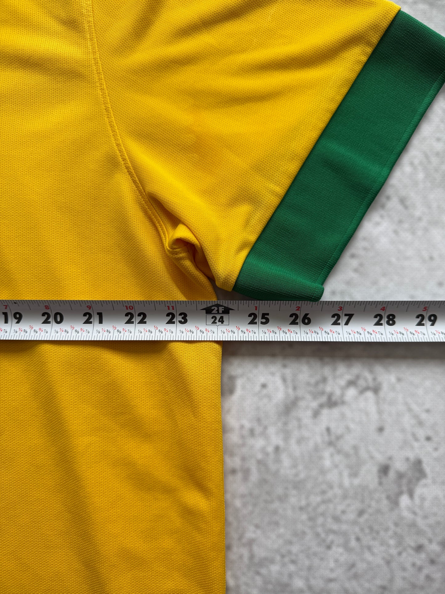 Brazil 2013 2014 Home Jersey — 2XL