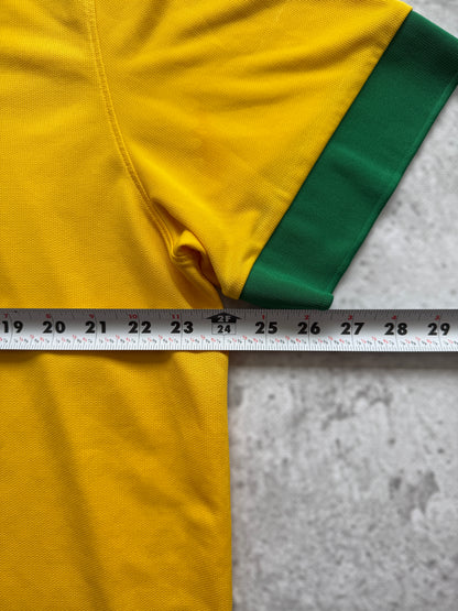 Brazil 2013 2014 Home Jersey — 2XL